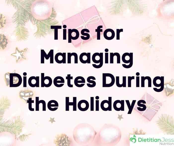 Holidays diabetes during