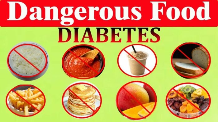 Daftar makanan pantangan penderita diabetes yang menyebabkan gula darah tinggi