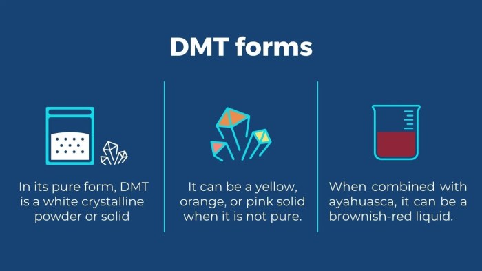 Dosis DMT2 yang aman dan efektif untuk tujuan spiritual atau terapi