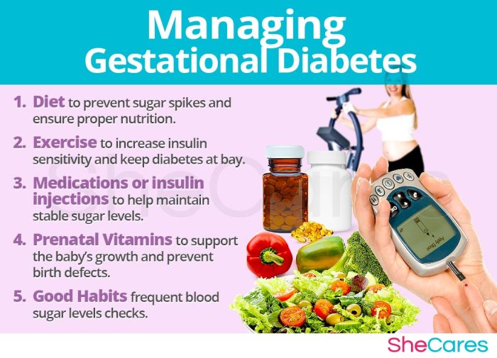 Diabetes gestational diet plan meal pregnancy carbs meals control portion shecares levels